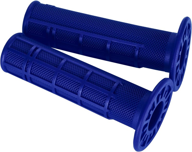 APPYU RSG 7/8'' ATV Grips Universal Handlebar Grips for ATV Raptor Kodiak Wolverine Banshee Blaster Grizzly Timberwolf Beartracke Warrior Bruin Big Bear 400 500 600 660 700 Blue - Image 4